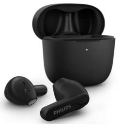 Auriculares Bluetooth Philips TAT2236 con estuche de carga/ Autonomía 6h/ Negros