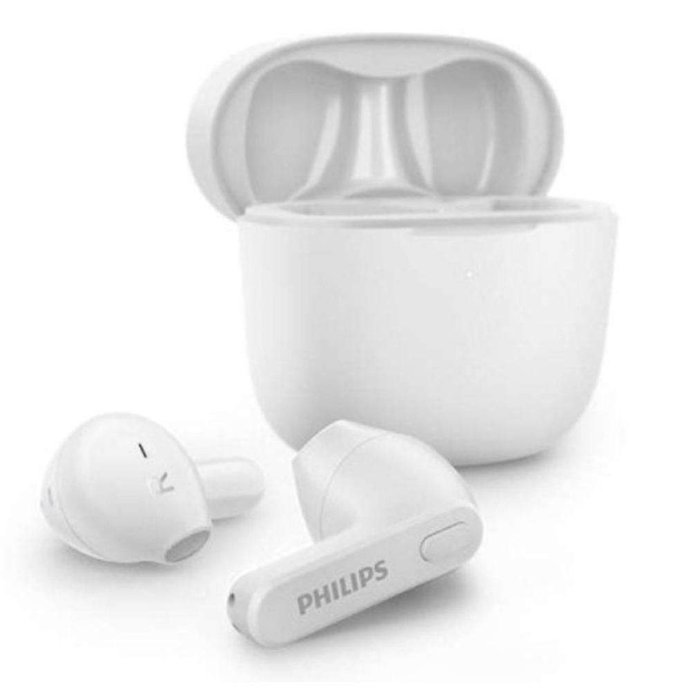 Auriculares Bluetooth Philips TAT2236 con estuche de carga/ Autonomía 6h/ Blancos