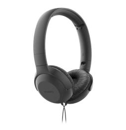 Auriculares Philips TAUH201/ con Micrófono/ Jack 3.5/ Negros