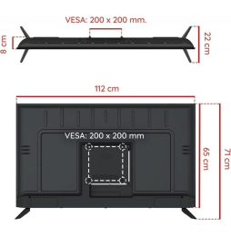 Televisor Grunkel LED-5022GOO 50'/ Ultra HD 4K/ Smart TV/ WiFi