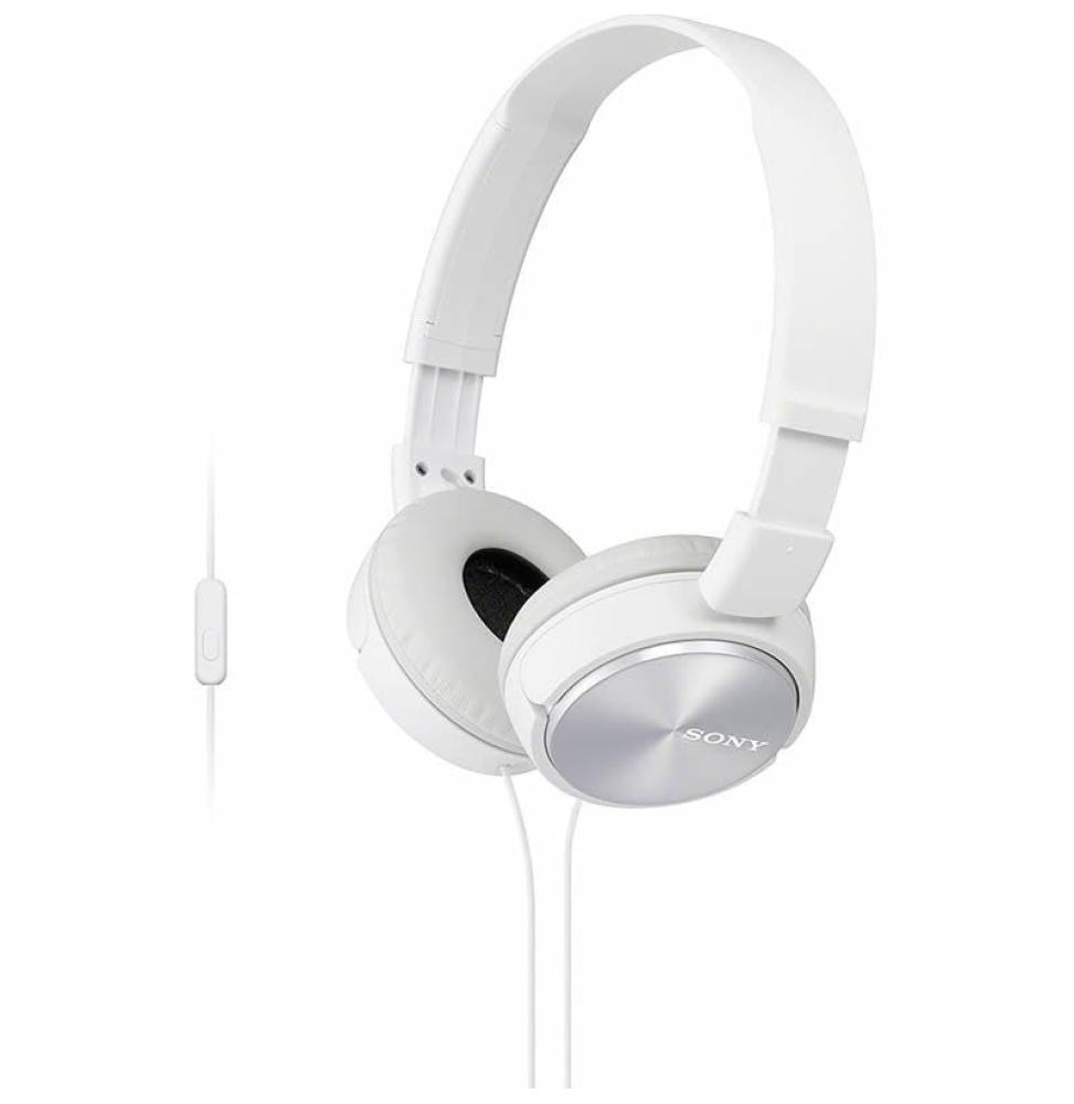 Auriculares Sony MDRZX310APW/ con Micrófono/ Jack 3.5/ Blancos