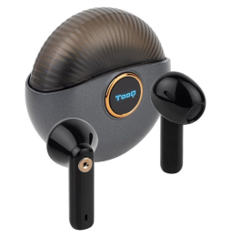 Auriculares Bluetooth TooQ Snail TQBWH-0060G con estuche de carga/ Autonomía 4h/ Grises y Negros