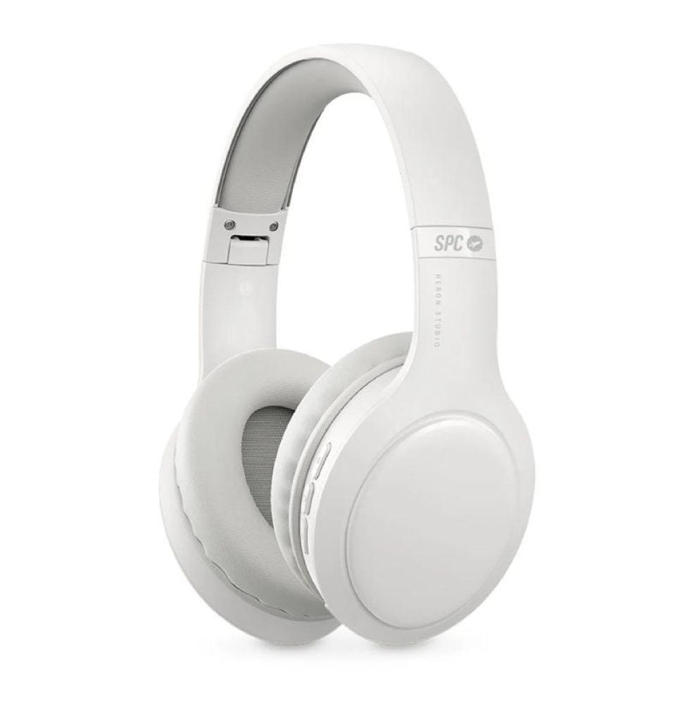 Auriculares Inalámbricos SPC Heron Studio/ con Micrófono/ Bluetooth/ Blanco