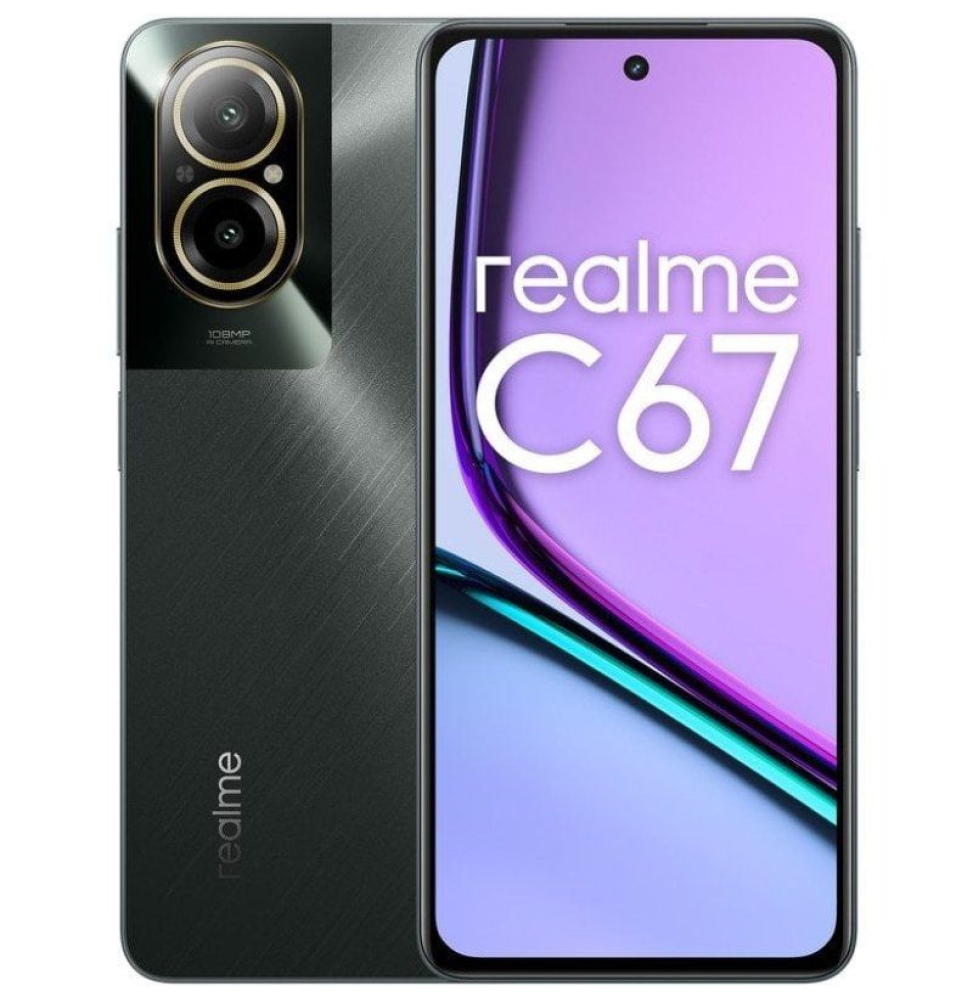 Smartphone Realme C67 8GB/ 256GB/ 6.72'/ Roca Negra