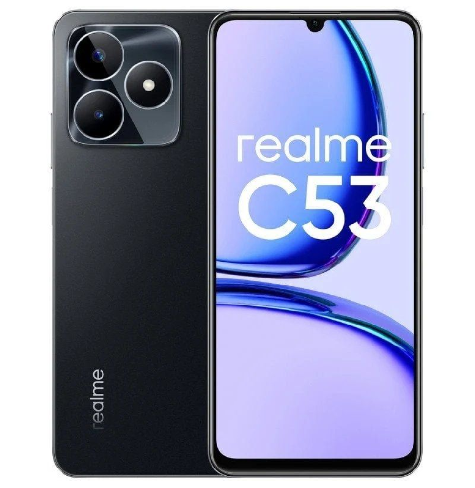 Smartphone Realme C53 6GB/ 128GB/ 6.74'/ Negro Profundo