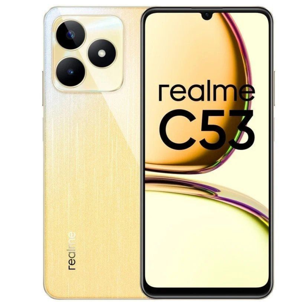 Smartphone Realme C53 8GB/ 256GB/ 6.74'/ Dorado Champion