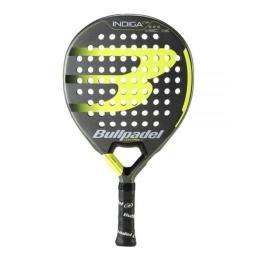 Pala de Pádel Bullpadel Indiga Control 2022/ Negra y Amarilla