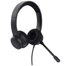 Auriculares Trust HS-260/ con Micrófono/ USB/ Negros