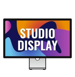 Apple Studio Display 27'/ 5K/ Cristal Estándar/ Soporte con Altura e Inclinación Ajustables