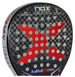 Pala de Pádel NoxSport MM2 Pro/ Roja (Manu Martín)