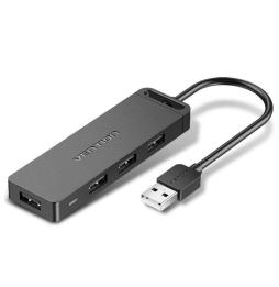 Hub USB 2.0 Vention CHMBB/ 4xUSB/ 15cm