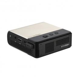 Proyector Portátil Asus ZenBeam E2/ 300 Lúmenes/ WVGA/ HDMI/ WiFi/ Negro y Dorado