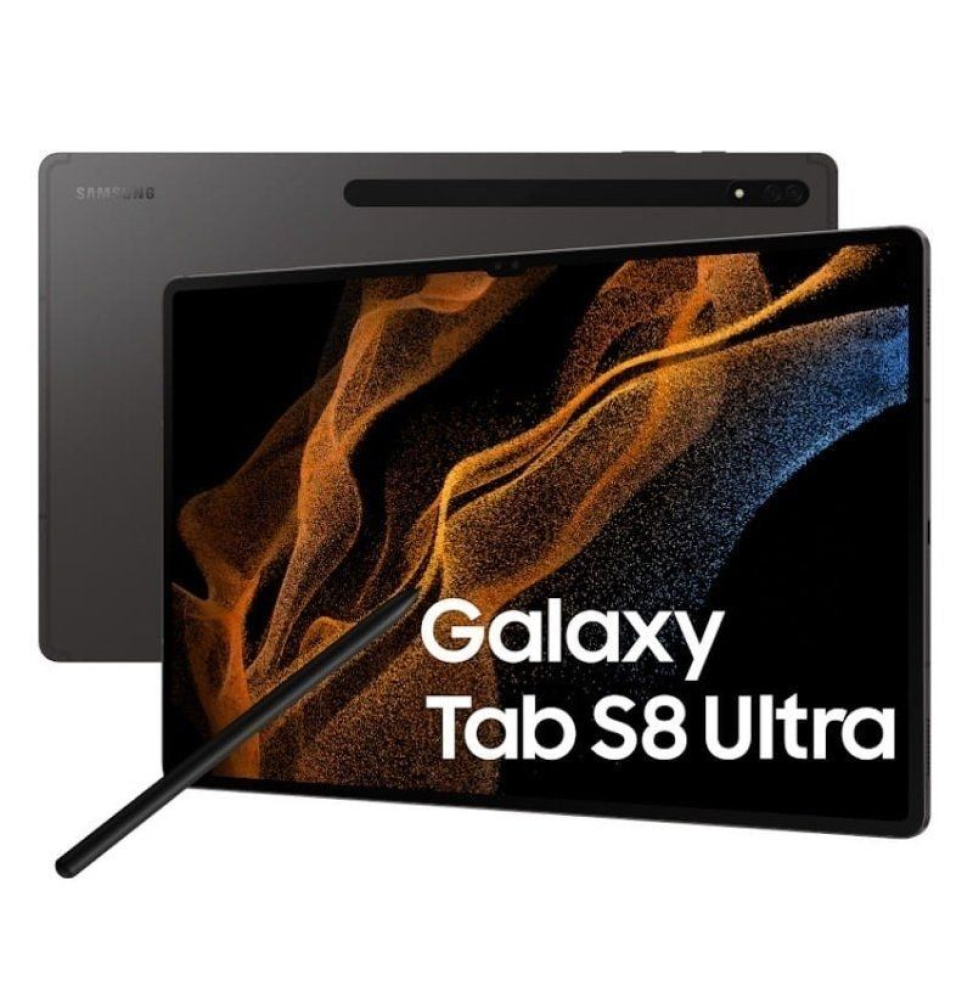 Tablet Samsung Galaxy Tab S8 Ultra 14.6'/ 12GB/ 256GB/ Octacore/ Gris Grafito