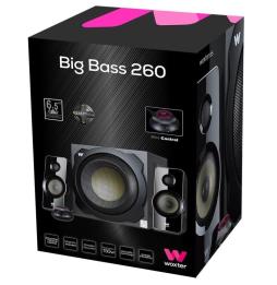 Altavoces Woxter Big Bass 260/ 150W/ 2.1