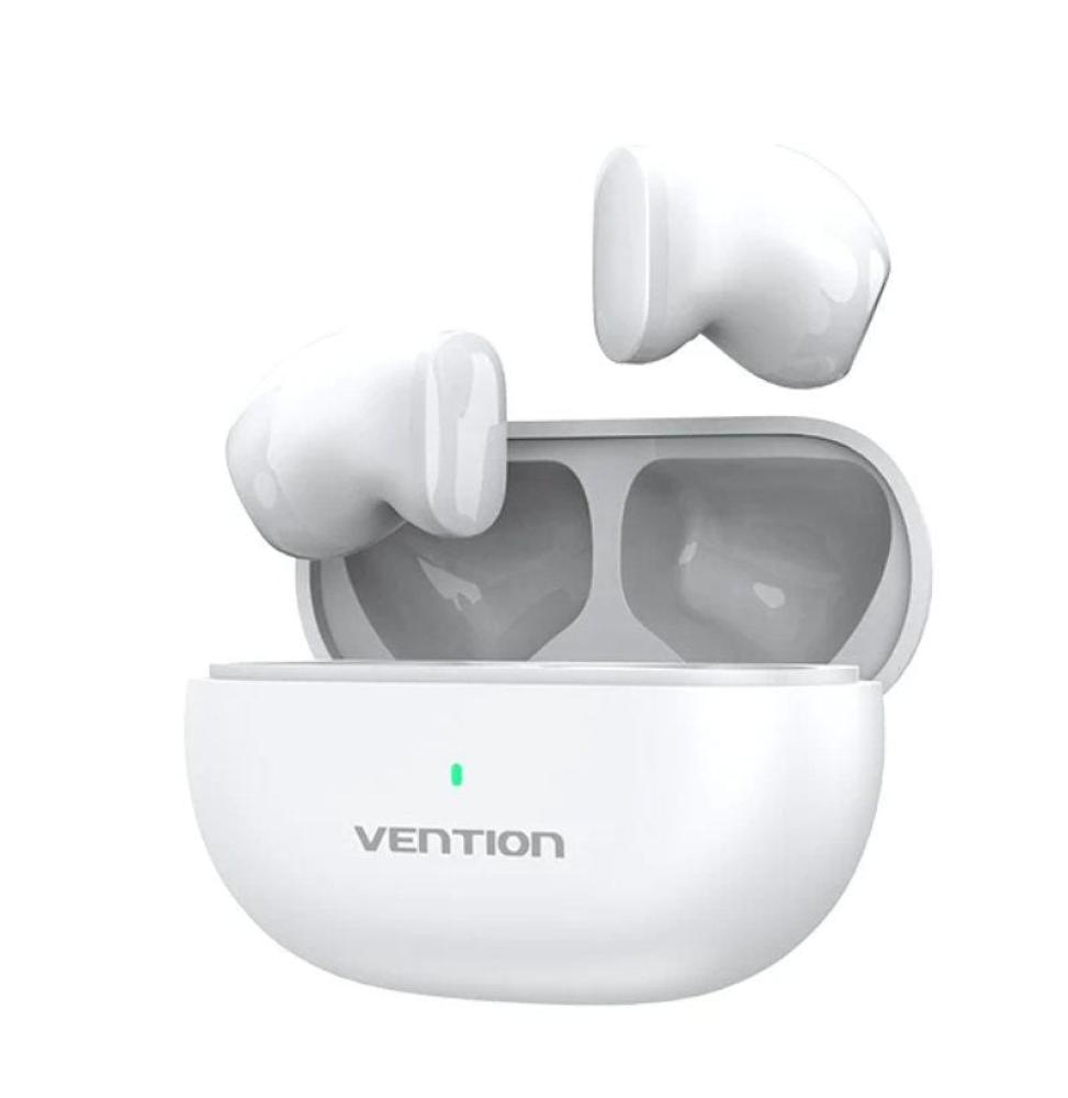 Auriculares Bluetooth Vention Tiny T12 NBLW0 con estuche de carga/ Autonomía 6h/ Blancos