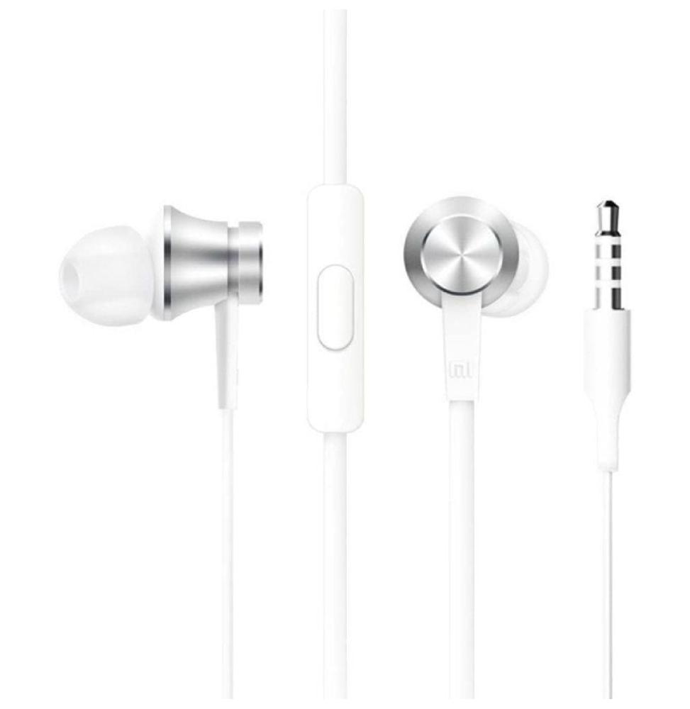 Auriculares Intrauditivos Xiaomi Mi In Ear Basic/ con Micrófono/ Jack 3.5/ Plateados