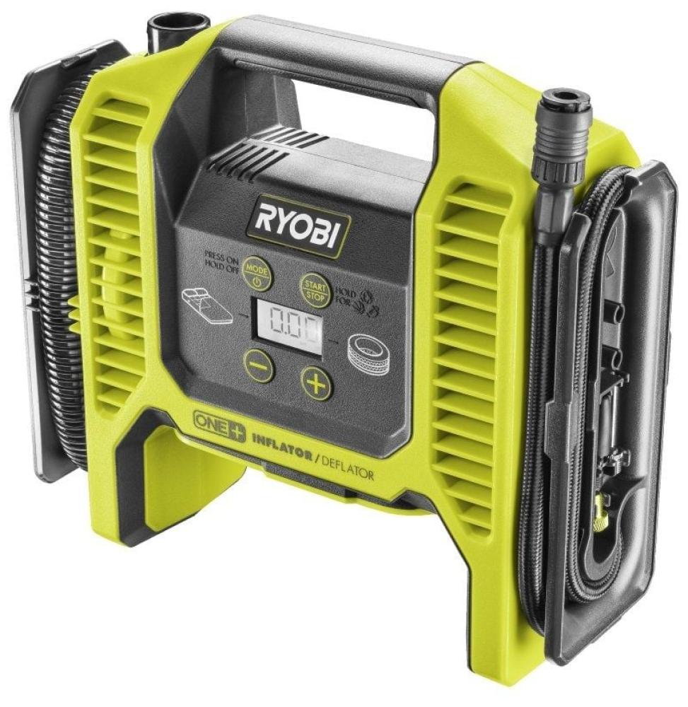 Compresor-inflador Sin Cable Ryobi ONE+ R18MI-0/ 18V / Sin Batería ni Cargador