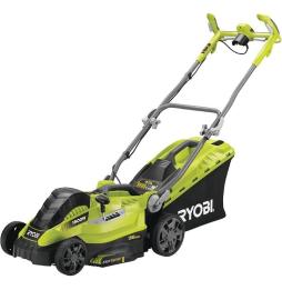 Cortacésped Ryobi RLM15E36H/ 1500W/ Corte Ø36cm/ Incluye Recolector de Hierba 45L y Adaptador Mulching