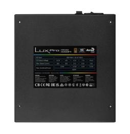 Fuente de Alimentación Aerocool LUXPRO RGB650M/ 650W/ Ventilador 14cm/ 80 Plus Bronze