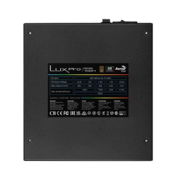 Fuente de Alimentación Aerocool LUXPRO RGB750M/ 750W/ Ventilador 14cm/ 80 Plus Bronze