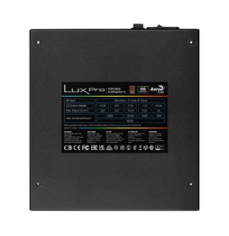 Fuente de Alimentación Aerocool LUXPRO RGB850M/ 850W/ Ventilador 14cm/ 80 Plus Bronze