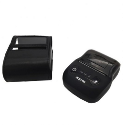 Impresora de Tickets Approx appPOS58PORTABLE+/ Térmica/ Ancho papel 58mm/ USB-Bluetooth/ Negra