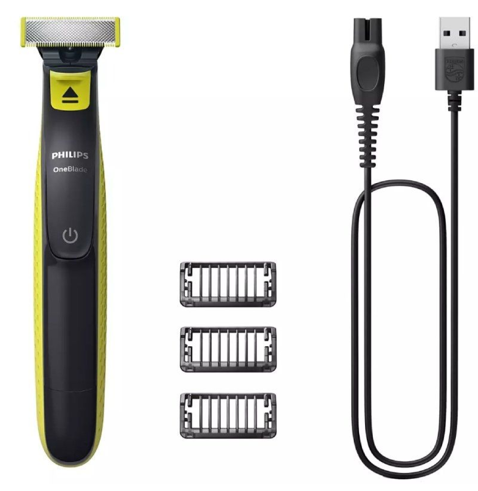 Cortabarbas Philips Oneblade QP-2724/10/ Con Batería/ 3 Accesorios