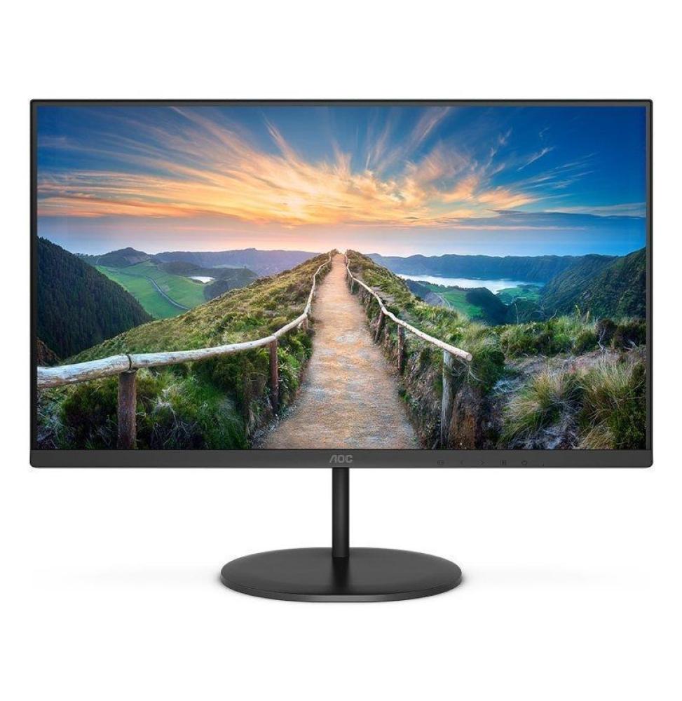 Monitor Profesional AOC Q27V4EA 27'/ QHD/ Multimedia/ Negro