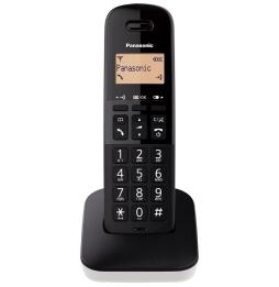 Teléfono Inalámbrico Panasonic KX-TGB610SPW/ Blanco y Negro