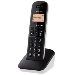 Teléfono Inalámbrico Panasonic KX-TGB610SPW/ Blanco y Negro