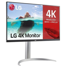 Monitor Profesional LG 27UP85NP-W 27'/ 4K/ Multimedia/ Plata