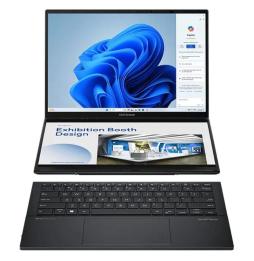 Portátil Asus ZenBook Duo OLED UX8406MA-PZ255W Intel Core Ultra 9-185H/ 32GB/ 1TB SSD/ 14'+14' Táctil/ Win11