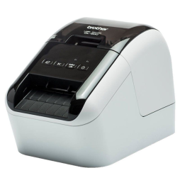 Impresora de Etiquetas Brother QL-800/ Térmica/ Ancho etiqueta 62mm/ USB/ Blanca y Negra