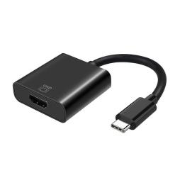 Conversor HDMI 4K 60Hz Aisens A109-0344/ HDMI Hembra - USB Tipo-C Macho/ 15cm/ Negro