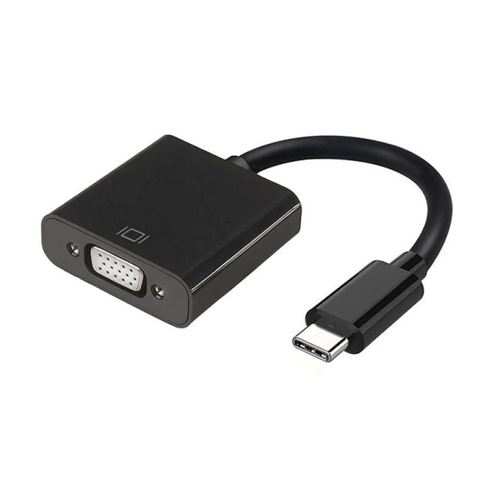 Cable Conversor USB Tipo-C Aisens A109-0347/ USB Tipo-C - VGA Hembra