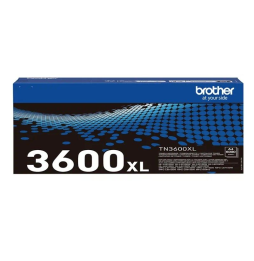 Tóner Original Brother TN3600XL Alta Capacidad/ Negro