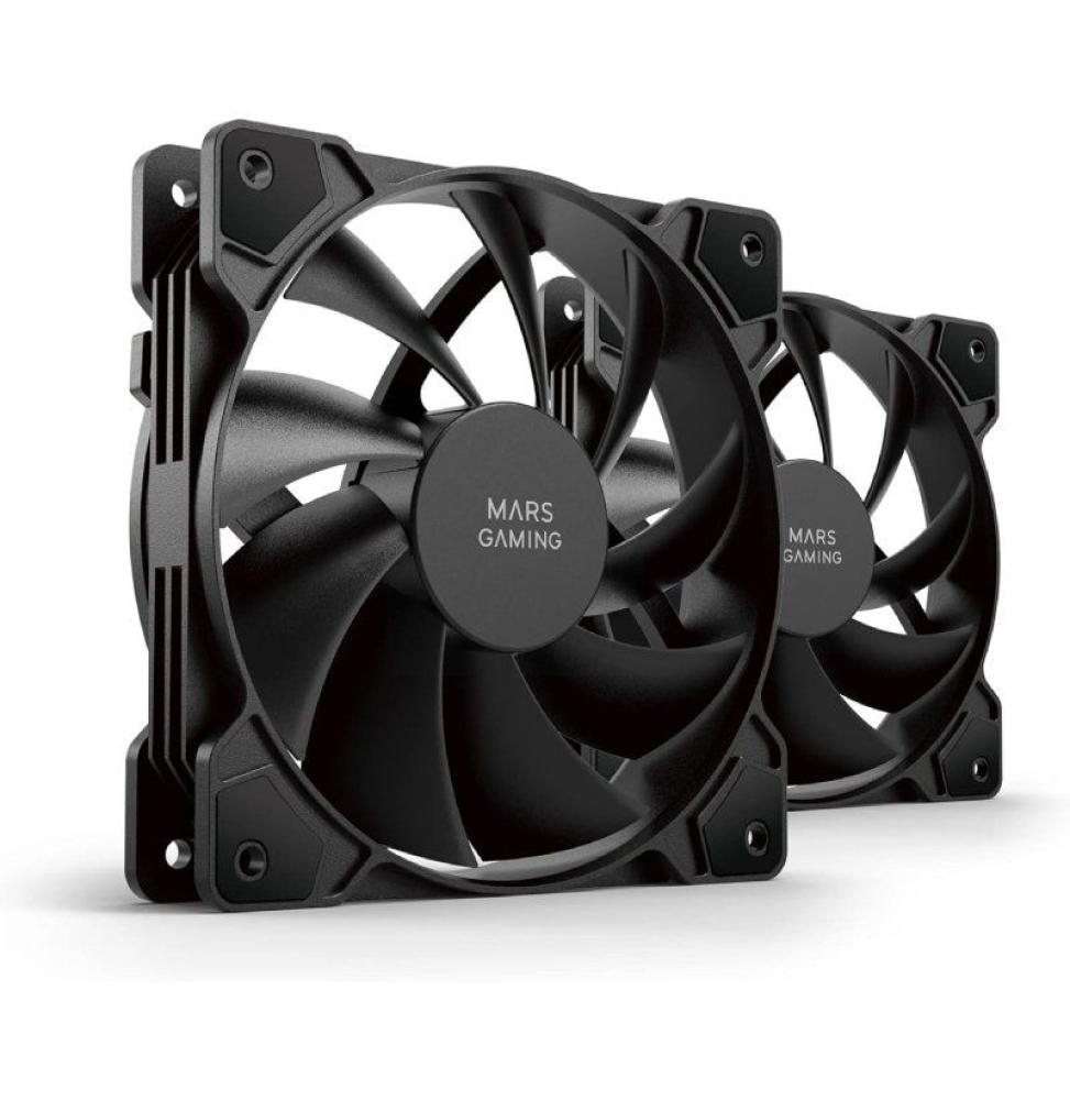 Pack 2 Ventiladores Mars Gaming MF-PROX2/ 12cm