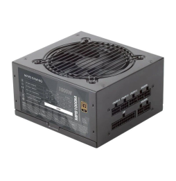 Fuente de Alimentación Mars Gaming MPB1000M/ 1000W/ Ventilador 12cm/ 80 Plus Gold