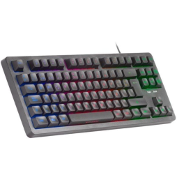 Teclado Gaming SemiMecánico Mars Gaming MK023/ Negro