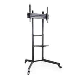 Soporte de Pie Inclinable con Ruedas Tooq FS1170M-B para TV de 37-70'/ hasta 50kg