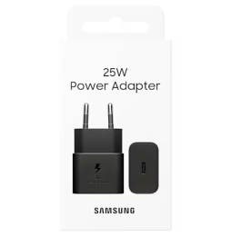 Cargador de Pared Samsung EP-T2510NBEGEU/ 1xUSB Tipo-C/ 25W