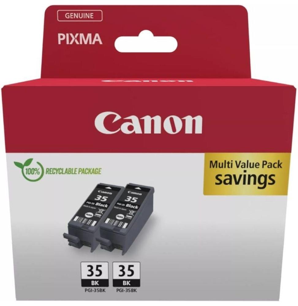 Cartucho de Tinta Original Canon PGI-35BK Multipack/ 2x Negro