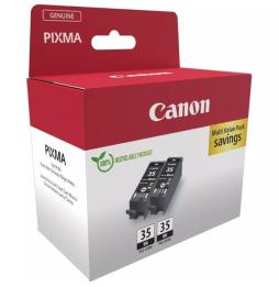 Cartucho de Tinta Original Canon PGI-35BK Multipack/ 2x Negro