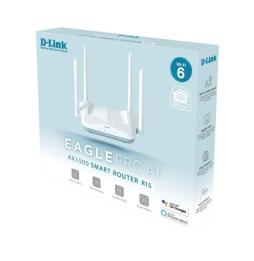 Router Inalámbrico D-Link EAGLE PRO AI AX1500 1500Mbps/ 2.4GHz 5GHz/ 4 Antenas/ WiFi 802.11ax/ac/n/g/b/k/v/a/h - 3ab/3u