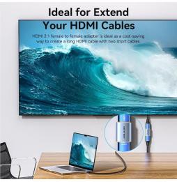 Adaptador HDMI 8K Vention AIUH0/ HDMI Hembra - HDMI Hembra