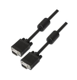 Cable SVGA Aisens A113-0071/ VGA Macho - VGA Macho/ Hasta 3W/ 10Mbps/ 1.8m/ Negro