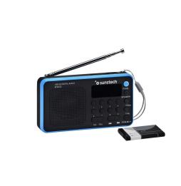 Radio Portátil Sunstech RPDS32BL/ Negra y Azul