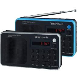 Radio Portátil Sunstech RPD32SL/ Plata