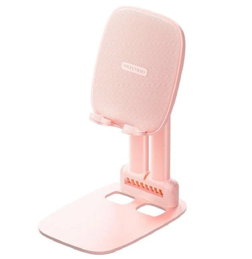 Soporte para Smartphone/Tablet Vention KSGP0/ Rosa