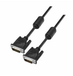 Cable DVI Aisens A117-0089/ DVI-D Macho - DVI-D Macho/ Hasta 3W/ 10Mbps/ 1.8m/ Negro